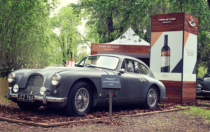 Fond de Cave Reserva junto a Aston Martin Owners Club